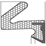 ENOX Wooden Door Seal ESEAL - 015