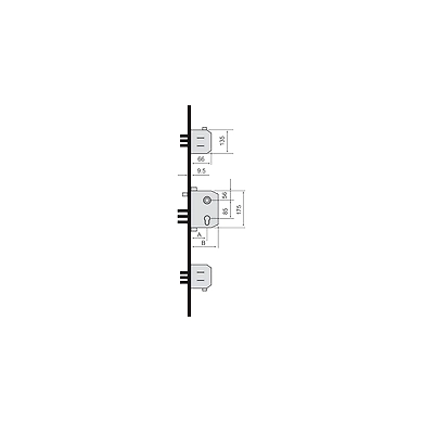 ENOX Mortise Lock EMB - 6060-599Enox