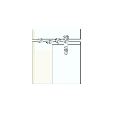 Swift Glass Sliding Roller - Synchro SGSF - 071-739Enox