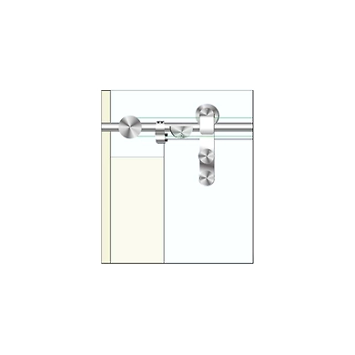 Swift Glass Sliding Roller - Synchro SGSF - 075-740Enox