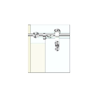 Swift Glass Sliding Roller - Synchro SGSF - 075