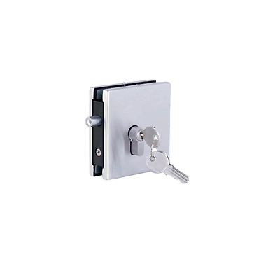 ENOX™ Glass Door Lock EPF-754 Glass Door Lock (Square) With Bolt Latch-771Enox