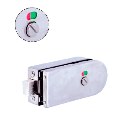 ENOX™ Glass Door Lock EPF-743 Turn Knob Lock With Indicator-779Enox
