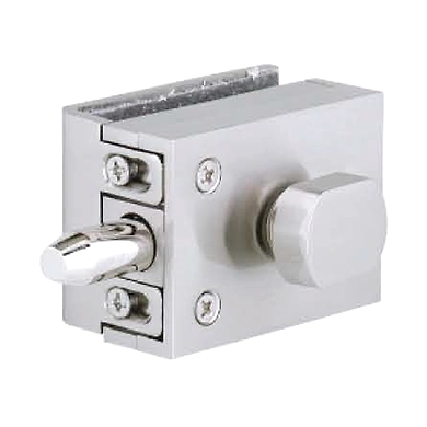 ENOX™ Glass Door Lock EPF-747 Turn Knob Lock (Square) (without Cutout In Glass)-783Enox