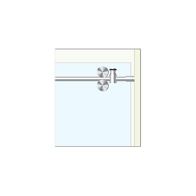 ENOX™ Shower Glass Sliding Fitting SGSF - 038(Option B)-802Enox