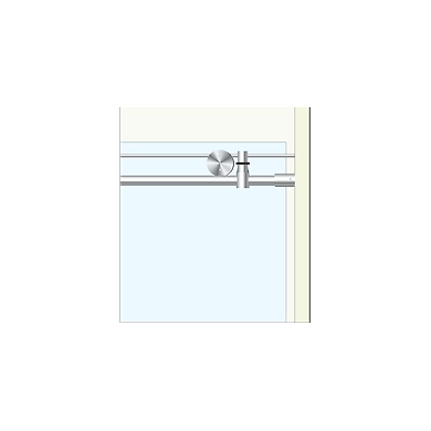 ENOX™ Shower Glass Sliding Fitting SGSF - 038(Option A)-803Enox