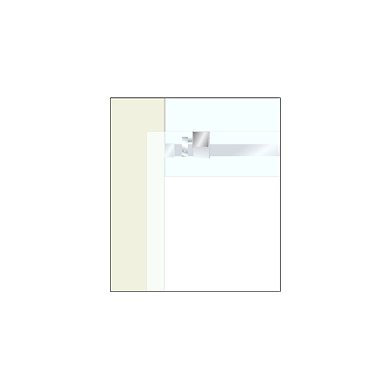 ENOX™ Shower Glass Sliding Fitting SGSF - 079-804Enox
