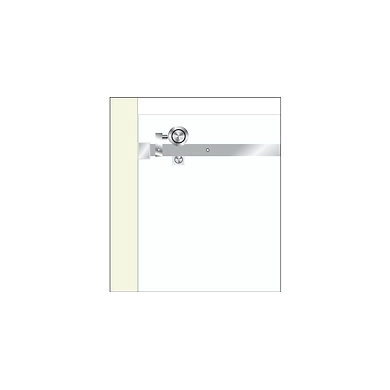 ENOX™ Shower Glass Sliding Fitting SGSF - 080-805Enox