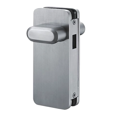 ENOX™ Glass Door Lock EPF - 791 L/R Strike Box for EPF - 792 with Handle (Finger Pull)-833Enox