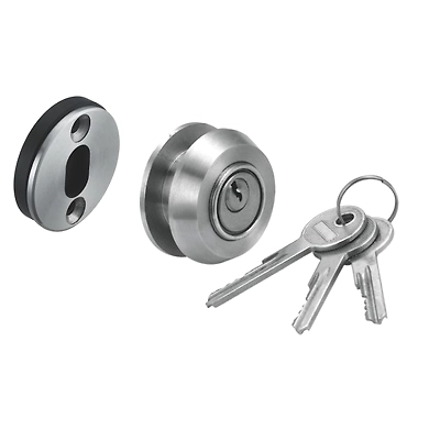ENOX™ Glass Door Lock SGSF - 065 - 10 / 12 Glass Sliding Push Lock for Overlay Glass door to W-844Enox