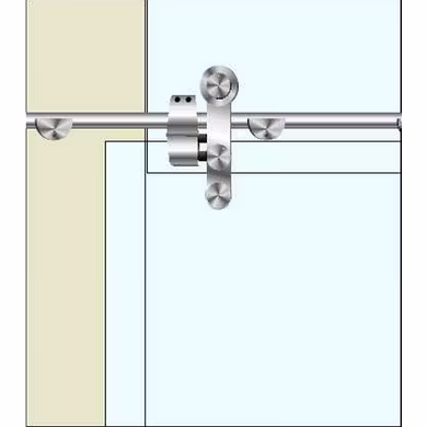 Swift Glass Sliding Door Roller (Flat) SGSF - 001-845Enox