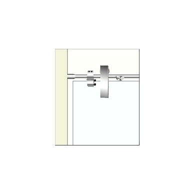 Swift Glass Sliding Door Roller (Flat) SGSF - 104-853Enox