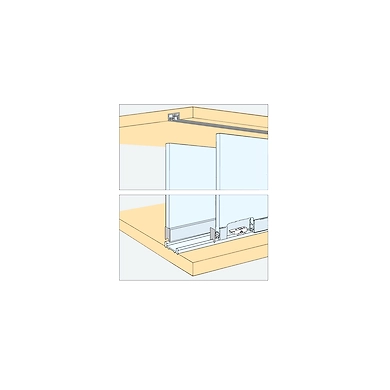 ENOX Glass Cabinet Sliding Fitting EGSF - 017-1140Enox