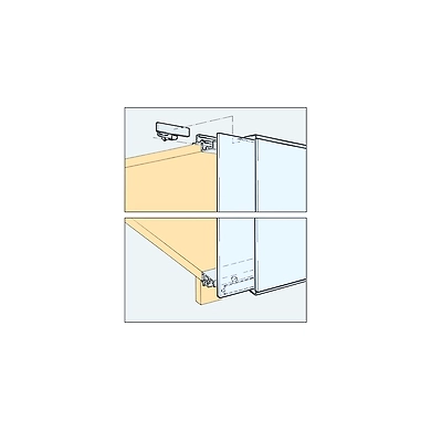 ENOX Glass Cabinet Sliding Fitting ESLD - 1302-1150Enox