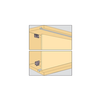 ENOX Wooden Cabinet Sliding Fitting ESLD - 1601 - 2-1169Enox
