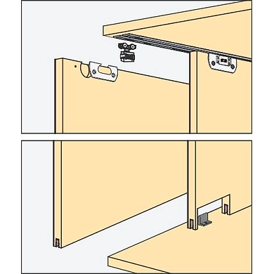 ENOX Wooden Cabinet Sliding Fitting ESLD - 055-1180Enox