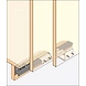 ENOX Wardrobe Sliding Fitting ESLD - 061-1186Enox-sm