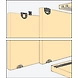 ENOX Wardrobe Sliding Fitting ESLD - 076-1195Enox-sm