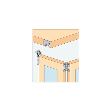 ENOX Wooden Partition Fitting System EWSLDF -102 H-1200Enox