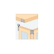 ENOX Wooden Partition Fitting System EWSLDF -102 H-1200Enox-sm