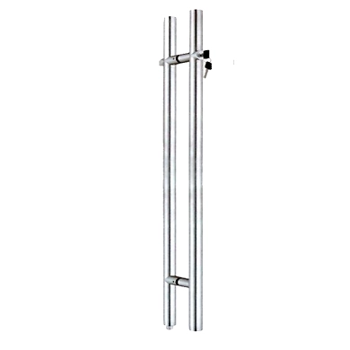Hettich 2330 (Dia.19 mm) SS Finish Back to back pull Handle,200 mm length-1245Hettich