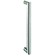 Hettich 2310 (Dia.25 mm) SS Finish Back to Back Pull Handles, 400 mm Length-1259Hettich-sm