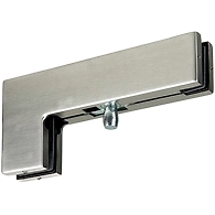 P040 - Top Glass Door Patch Fitting for over and side panel with 15mm pivot