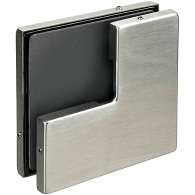 P062 - Glass Door Connector for over panel and side panel with stop-P062