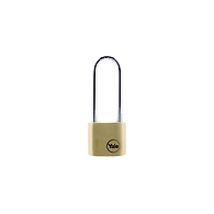 Brass padlock with steel shackle-Y110/30/150