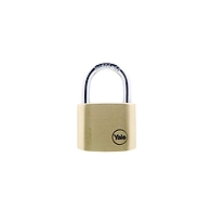 Brass padlock with steel shackle-Y110/40/123