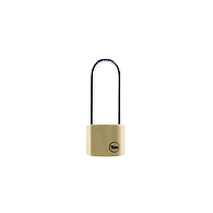 Brass padlock with steel shackle-Y110/40/163