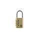 Brass combination padlock with steel shackle-Y150/40/130-Y15040130-sm
