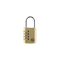 Brass combination padlock with steel shackle-Y150/40/130