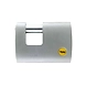 Brass padlock with boron steel shackle-Y124/70/115-Y12470115-sm