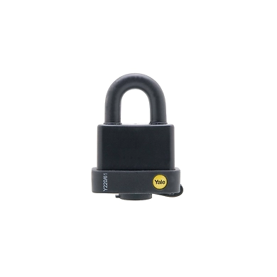 Laminated steel padlock with cover and steel shackle-Y220/61/123-Y22061123