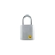 Steel padlock with boron steel shackle-Y210/51/127-Y21051127-sm