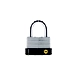 Laminated steel padlock with long steel shackle-Y125/40/163-Y12540163-sm