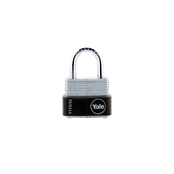 Laminated steel padlock with steel shackle-Y115/30/117