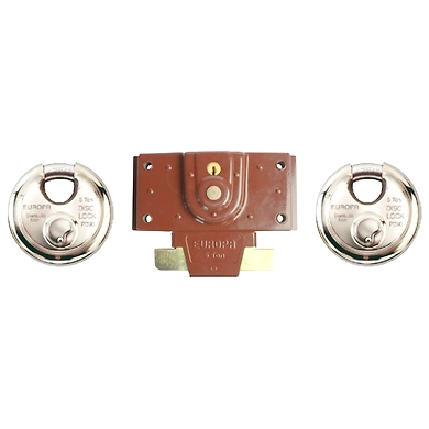 CENTRE SHUTTER LOCK S320 COMBO BR-SKU777
