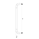 Ozone - Glass Door Handle - S Series - OGH-11 S-25mm x 325mm SSS-500017-sm