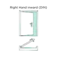 Ozone - Magnetic Latch Glass Door Lock - S Series - OZ-MGL-33S-R-I-K2N