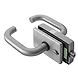 Ozone - Magnetic Latch Glass Door Lock - S Series - OZ-MGL-22S-I Std SSS-1-sm