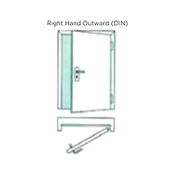 Ozone - Magnetic Latch Glass Door Lock - S Series - OZ-MGL-11S-O-K2N