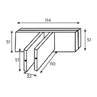 Ozone - Standard Patch Fittings - OPF-630 F