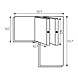 Ozone - Standard Patch Fittings - OPF-610 Left-500060-sm