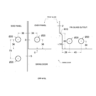 Ozone - Standard Patch Fittings - OPF-610 Left