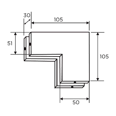 Ozone - Standard Patch Fittings - OPF-610-500061