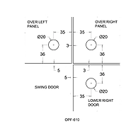 Ozone - Standard Patch Fittings - OPF-610