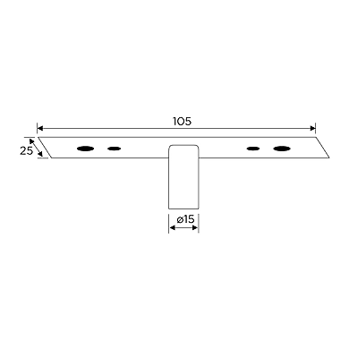 Ozone - Curvos Patch Fittings - OFS-ACC-GDP N.A SS-500068