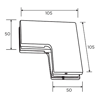 Ozone - Curvos Patch Fittings - OCPF-610-500071